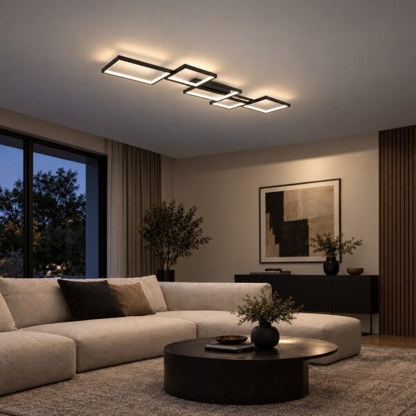 BRILAGI - LED Stropní svítidlo SHIFT LED/42W/230V 4000K 47,5x122 cm černá