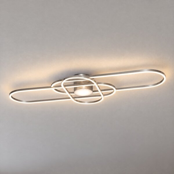 BRILAGI - LED Stm stropní svítidlo APOLLO LED/58W/230V 43,2x101,2 cm chrom + DO