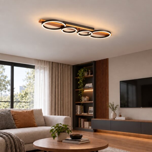 BRILAGI - LED Stropní svítidlo PLANK LED/35W/230V 4000K 30x100 cm dřevo