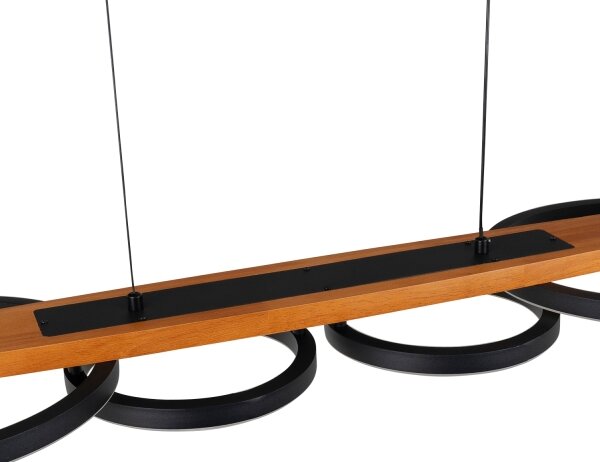 BRILAGI - LED Lustr na lanku PLANK LED/35W/230V 4000K 30x100 cm dřevo