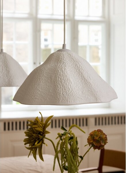 Osram - Lustr na lanku LOTUS LEAF 1xE27/9W/230V pr. 39,6 cm