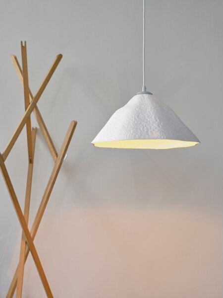 Osram - Lustr na lanku LOTUS LEAF 1xE27/9W/230V pr. 39,6 cm