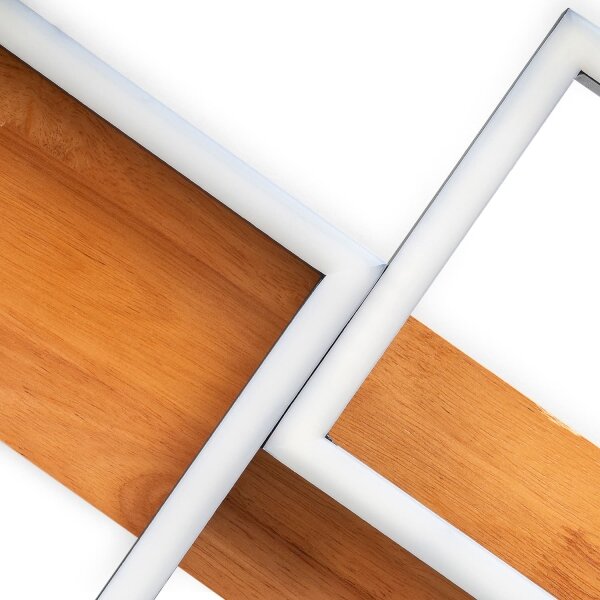 BRILAGI - LED Stropní svítidlo PLANK LED/30W/230V 4000K 34,5x65 cm dřevo
