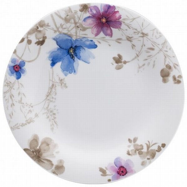 MĚLKÝ TALÍŘ Mariefleur Gris Basic 27 cm Villeroy & Boch - Jídelní talíře