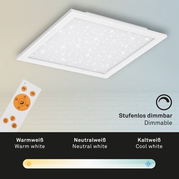 Briloner 7302-016 - LED Stmívatelné stropní svítidlo STARRY SKY LED/23W/230V+ DO