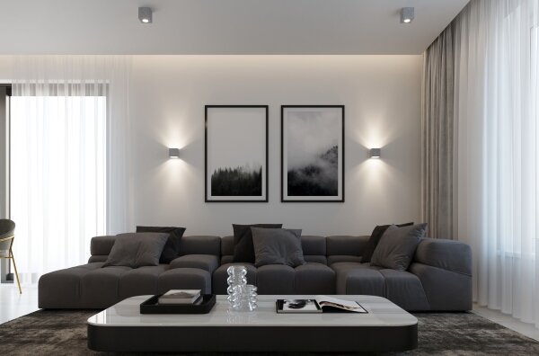 Brilagi - LED Nástěnné svítidlo MURO 1xG9/3,5W/230V beton
