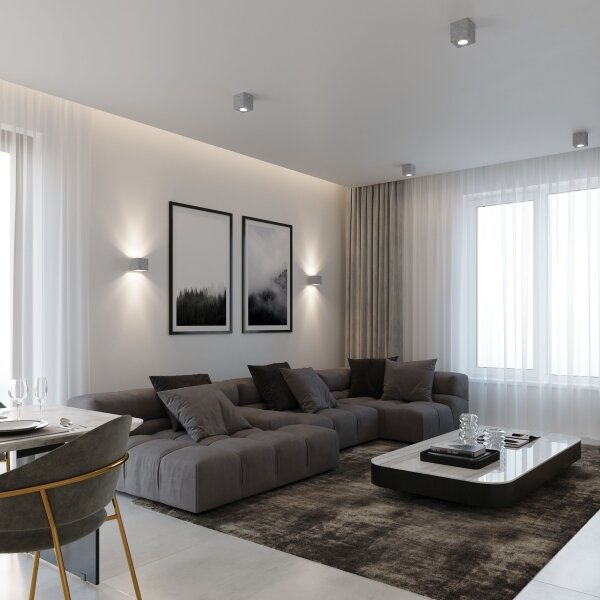 Brilagi - LED Nástěnné svítidlo MURO 1xG9/3,5W/230V beton