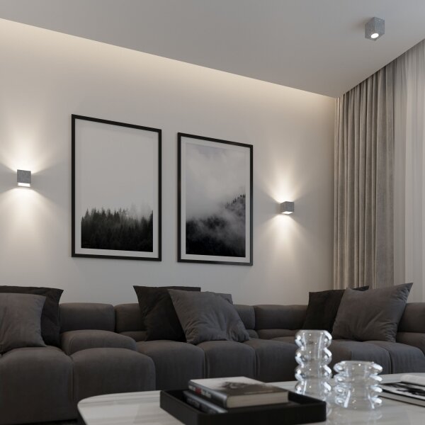 Brilagi - LED Nástěnné svítidlo MURO 1xG9/3,5W/230V beton