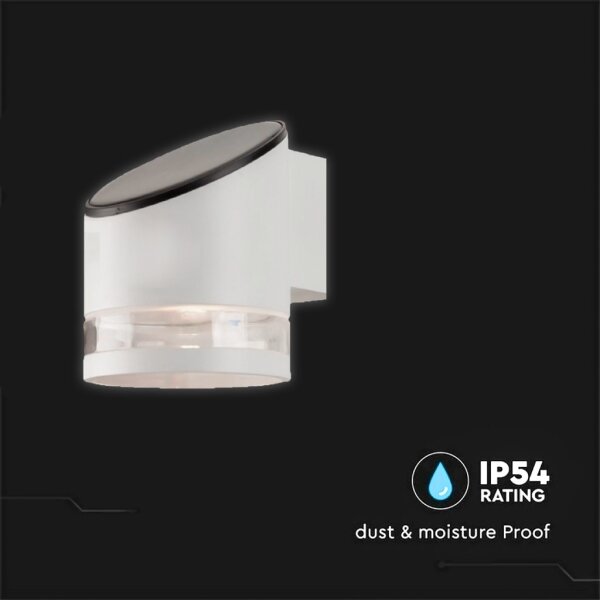 LED Venkovní solární nástěnné svítidlo LED/1W/3,7V 3000K IP54 1200 mAh bílá