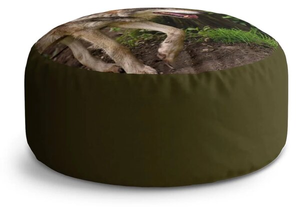 Sablio Taburet Circle Vlk: 38x48 cm