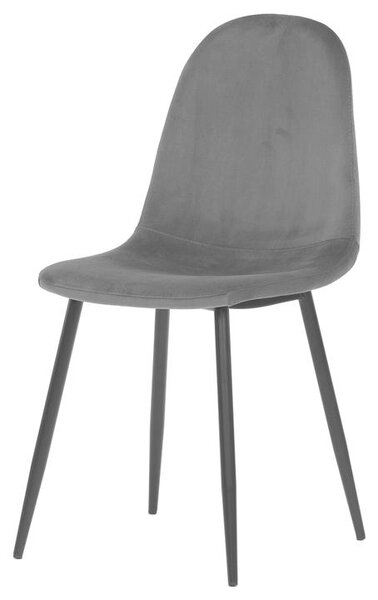 Jídelní židle LUISA šedá/černá
