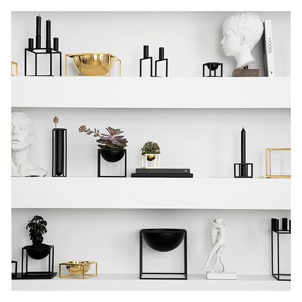 Svícen Kubus 4 Black Audo Copenhagen
