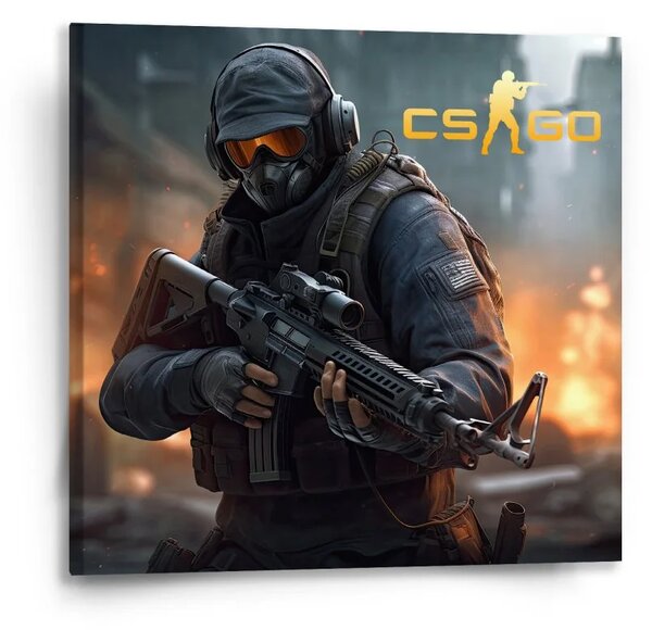 Sablio Obraz CS:GO Voják 2 - 50x50 cm