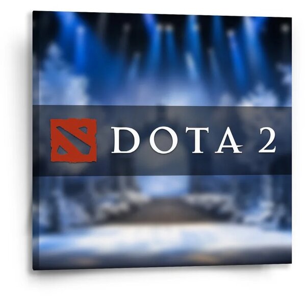 Sablio Obraz DOTA 2 Modrá - 50x50 cm