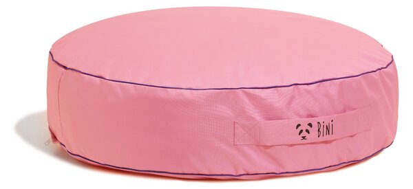 Voděodolný venkovní sedací vak Bini Outdoor M Design vaku: Lollypop - růžový