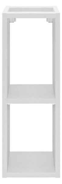 Koupelnový regál pod pracovní desku ICONIC WHITE 20cm