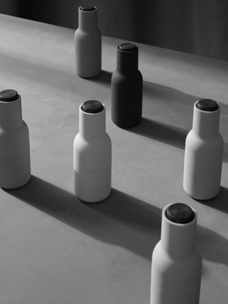 Mlýnky Bottle Ash/Steel – set 2 ks Audo Copenhagen