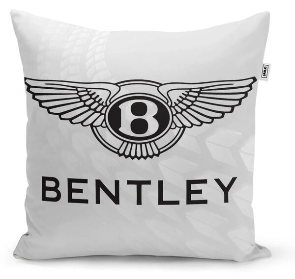 Sablio Polštář Bentley na bílé - 40x40 cm