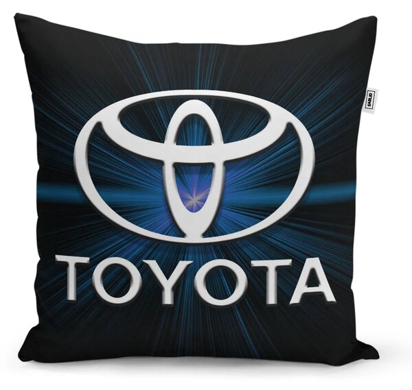 Sablio Polštář Toyota Blue Glow - 40x40 cm