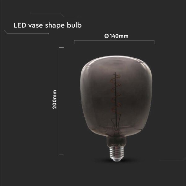 LED Žárovka FILAMENT E27/4W/230V
