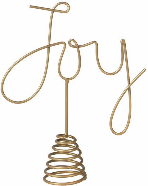 Vánoční ozdoba GOLD JOY 21 cm, zlatá
