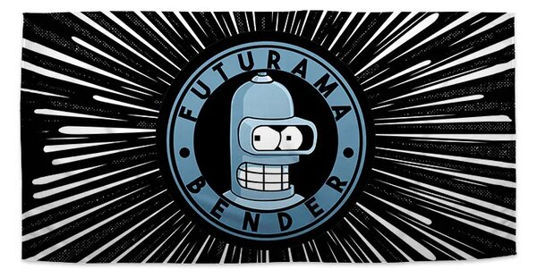 Sablio Ručník Futurama Bender Vesmír - 30x50 cm