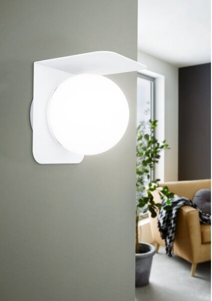Eglo 31052 - LED RGBW Venkovní svítidlo CORRIENTES 1xE27/9W/230V IP44 bílá