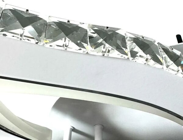 Brilagi - LED Stmívatelný přisazený lustr TWIST LED/180W/230V 3000-6500K + DO