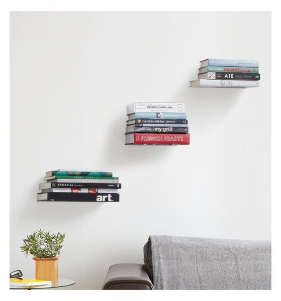 Polička na knihy Conceal – set 3 ks Umbra