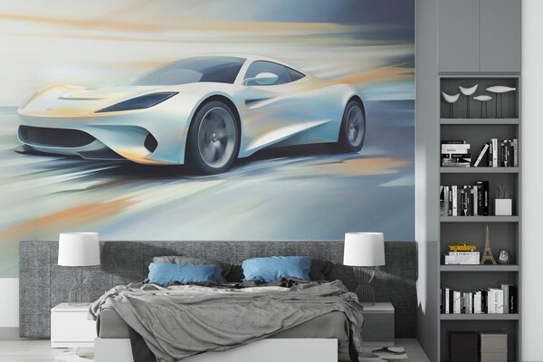 Fototapety Abstraktní auto, Fototapety doprava, w05636 : uwalls.cz