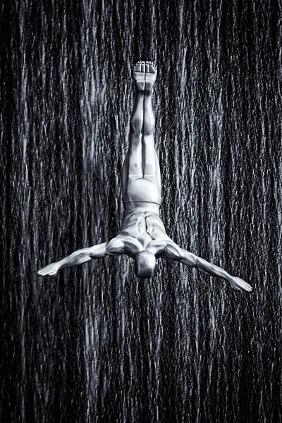 Fotografie fine diving, Martin Fleckenstein, (26.7 x 40 cm)