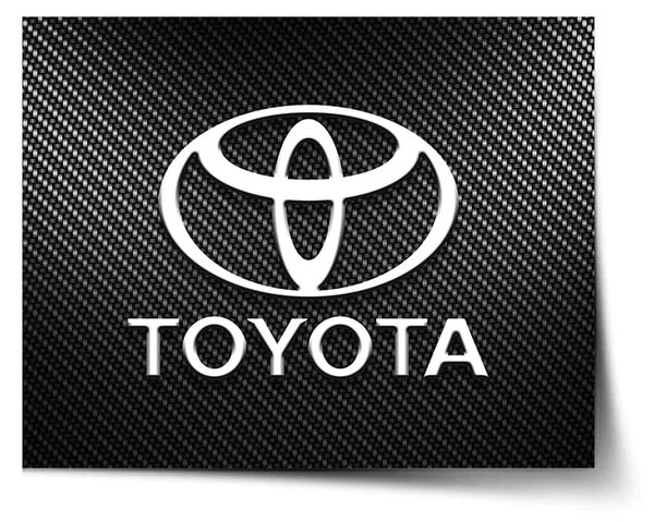 Sablio Plakát Toyota Carbon - 60x40 cm
