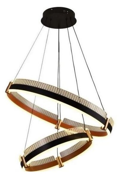 LED Stmívatelný lustr na lanku LED/140W/230V 3000-6500K + dálkové ovládání