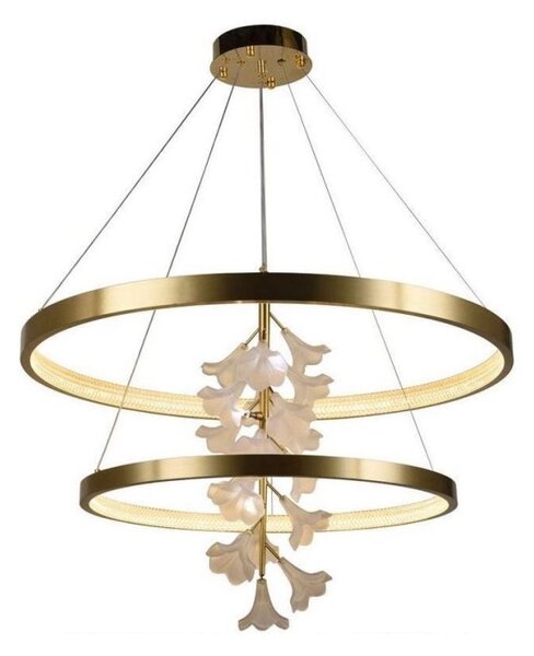 LED Stmívatelný lustr na lanku LED/100W/230V 3000-6500K + dálkové ovládání