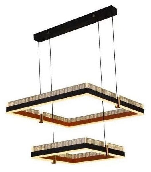 LED Stmívatelný lustr na lanku LED/50W/230V 3000-6500K + dálkové ovládání