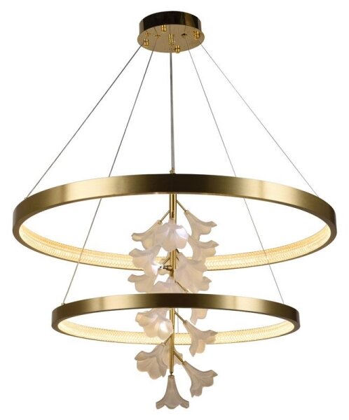 LED Stmívatelný lustr na lanku LED/100W/230V 3000-6500K + dálkové ovládání