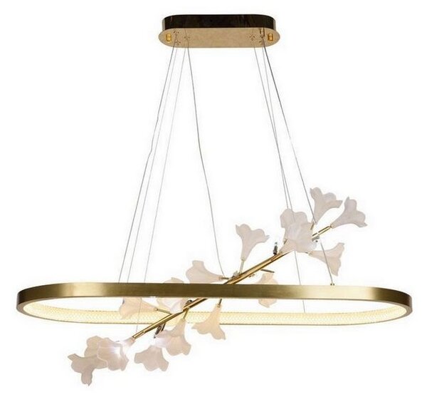 LED Stmívatelný lustr na lanku LED/65W/230V 3000-6500K + dálkové ovládání