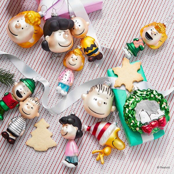 PEANUTS Skleněná ozdoba figurka Lucy