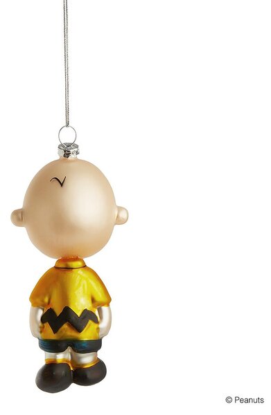 PEANUTS Skleněná ozdoba figurka Charlie Brown