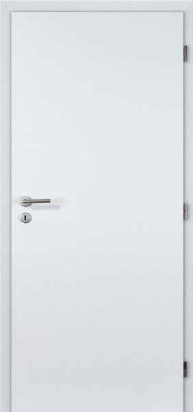 Doornite Basic Interiérové dveře 80 P, 846 × 1983 mm, lakované, pravé, bílé, plné