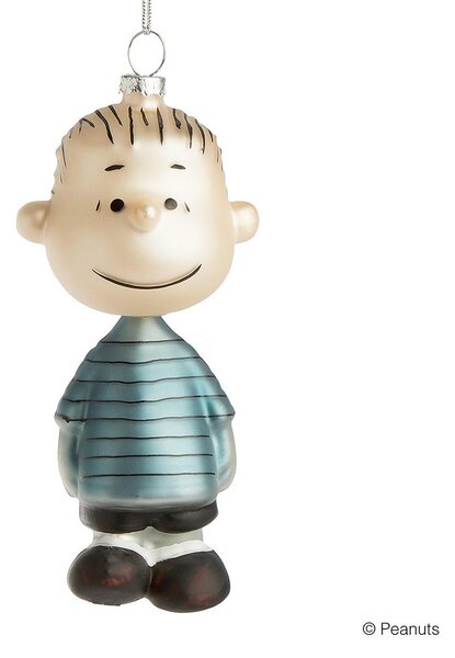 PEANUTS Skleněná ozdoba figurka Linus