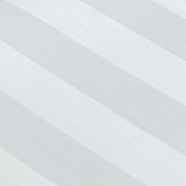 Bílé napínací saténové prostěradlo 150x200 cm So Soft Satin Stripe – Catherine Lansfield