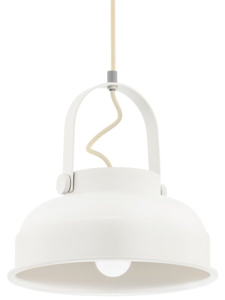 Argon 8284 - Lustr na lanku DAKOTA 1xE27/15W/230V bílá