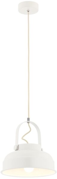 Argon 8284 - Lustr na lanku DAKOTA 1xE27/15W/230V bílá
