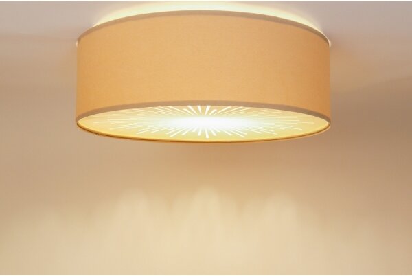 Stropní svítidlo RAYS 2xE27/60W/230V pr. 60 cm bílá