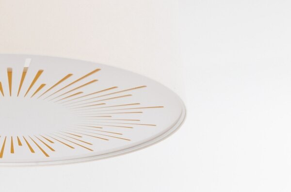 Stropní svítidlo RAYS 2xE27/60W/230V pr. 60 cm bílá