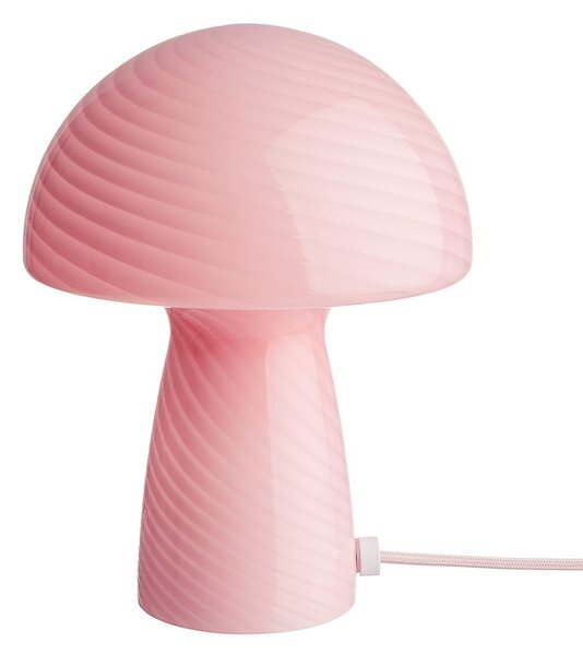 FUNGI TOWN Stolní lampa - sv. růžová