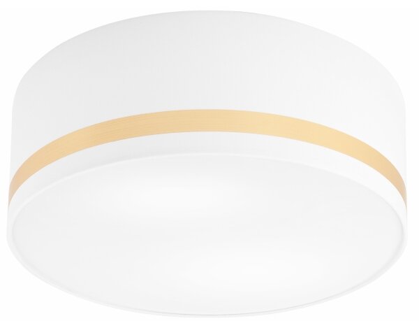 Stropní svítidlo SIRJA STRIPE 2xE27/15W/230V pr. 35 cm bílá