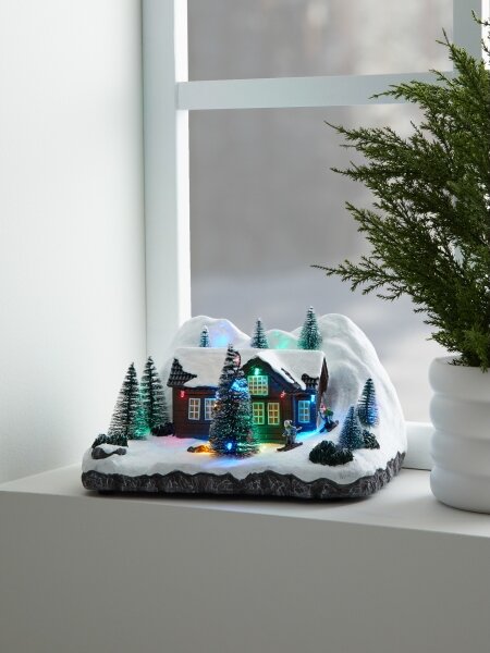 Markslöjd 705899 - LED Vánoční dekorace VEMDALEN LED/0,69W/3xAA multicolor