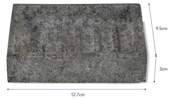 Žulová mýdlenka Granite Soap Dish Garden Trading